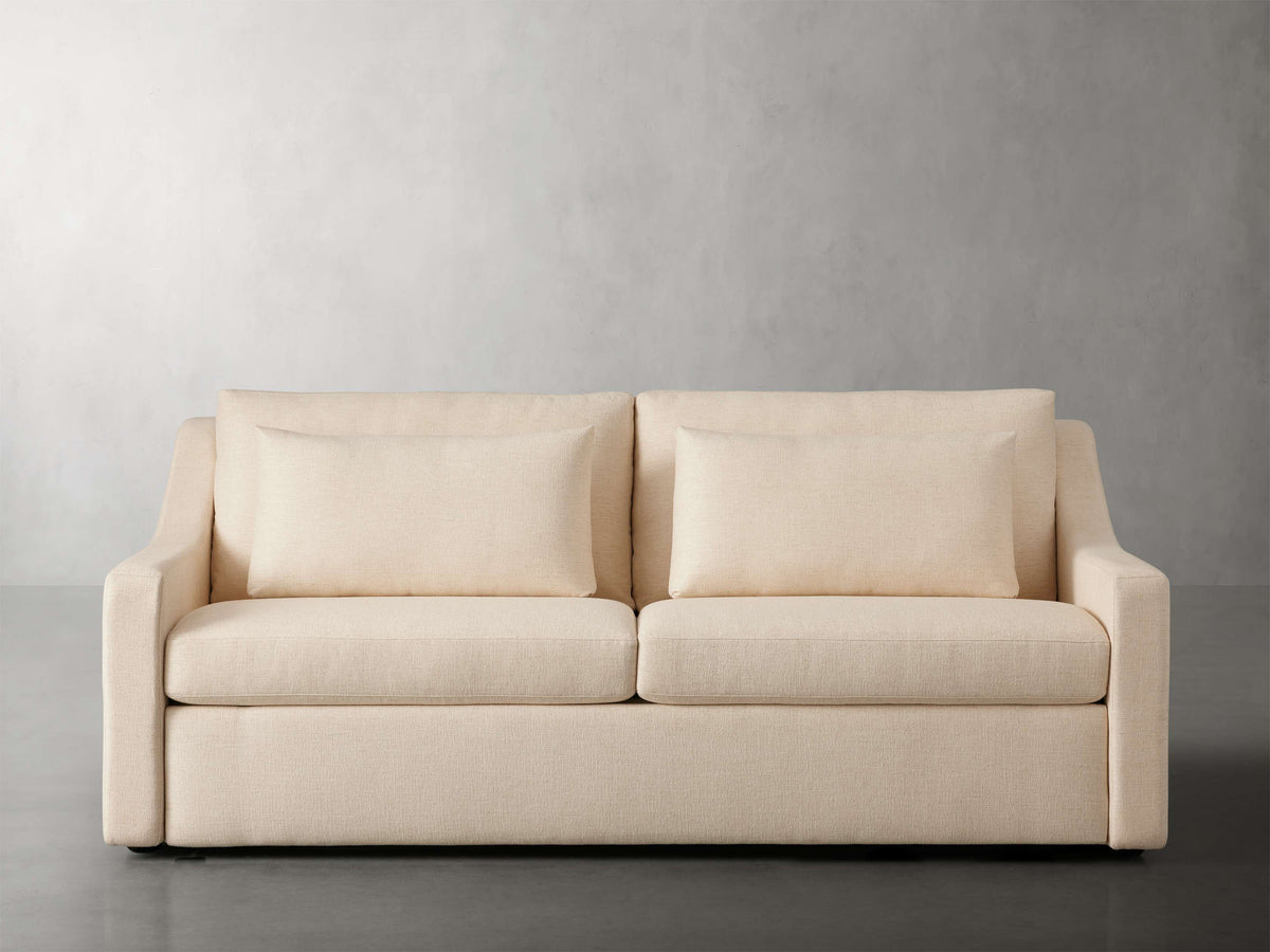 Ashby Luxury King Sleeper Sofa in Wiley Parchment