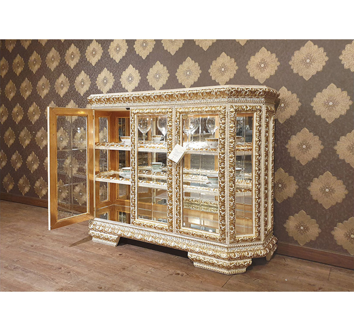 2-piece Italian Cabinet Set