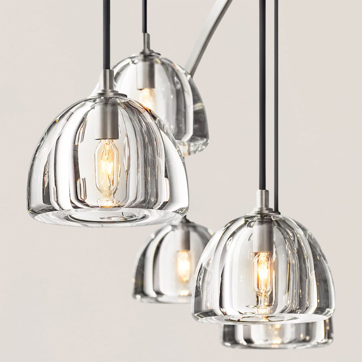 Hemisphere Round Chandelier