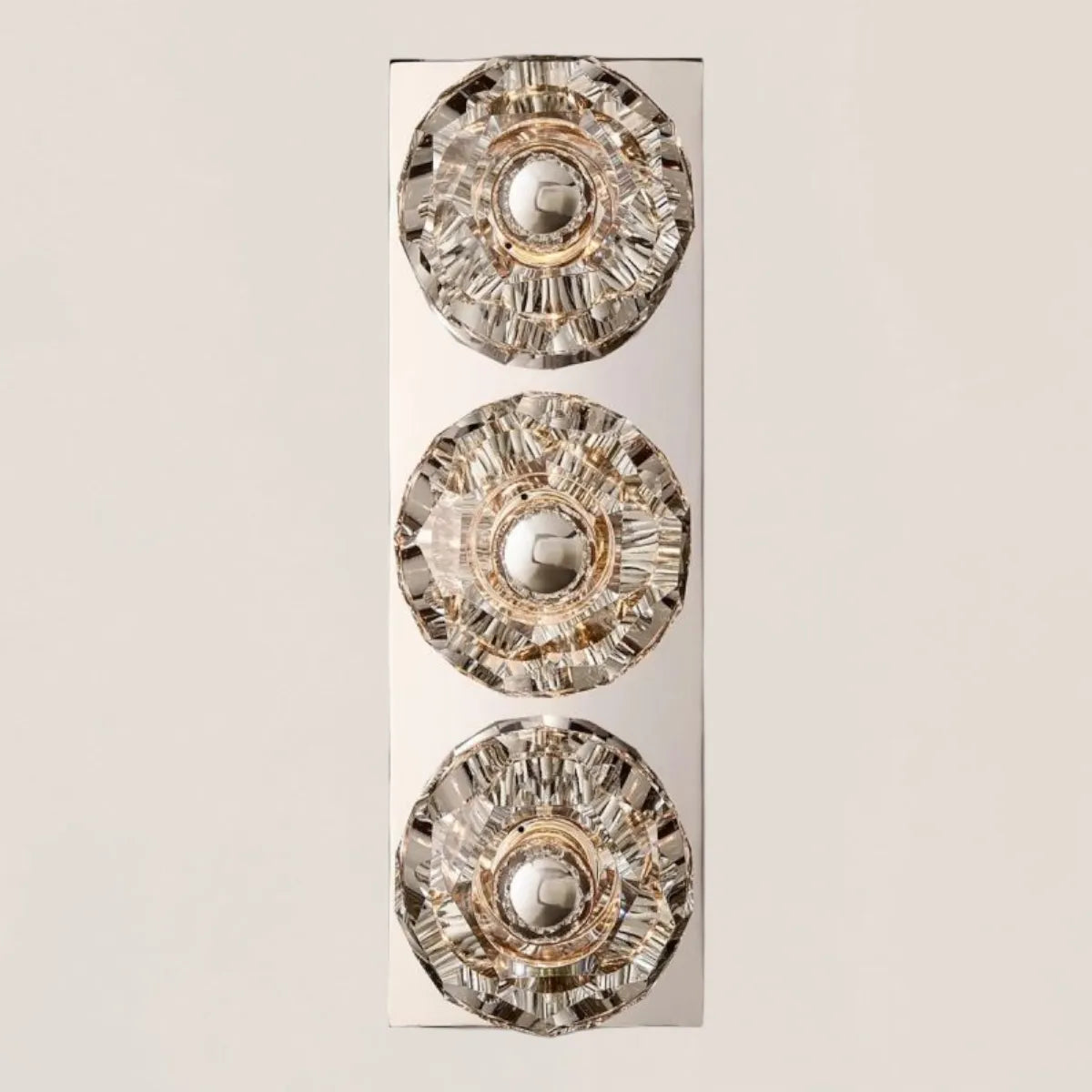 Boule De Crystal Clear Linear Short Wall Sconce