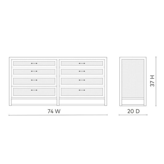 8 - Drawer Dresser