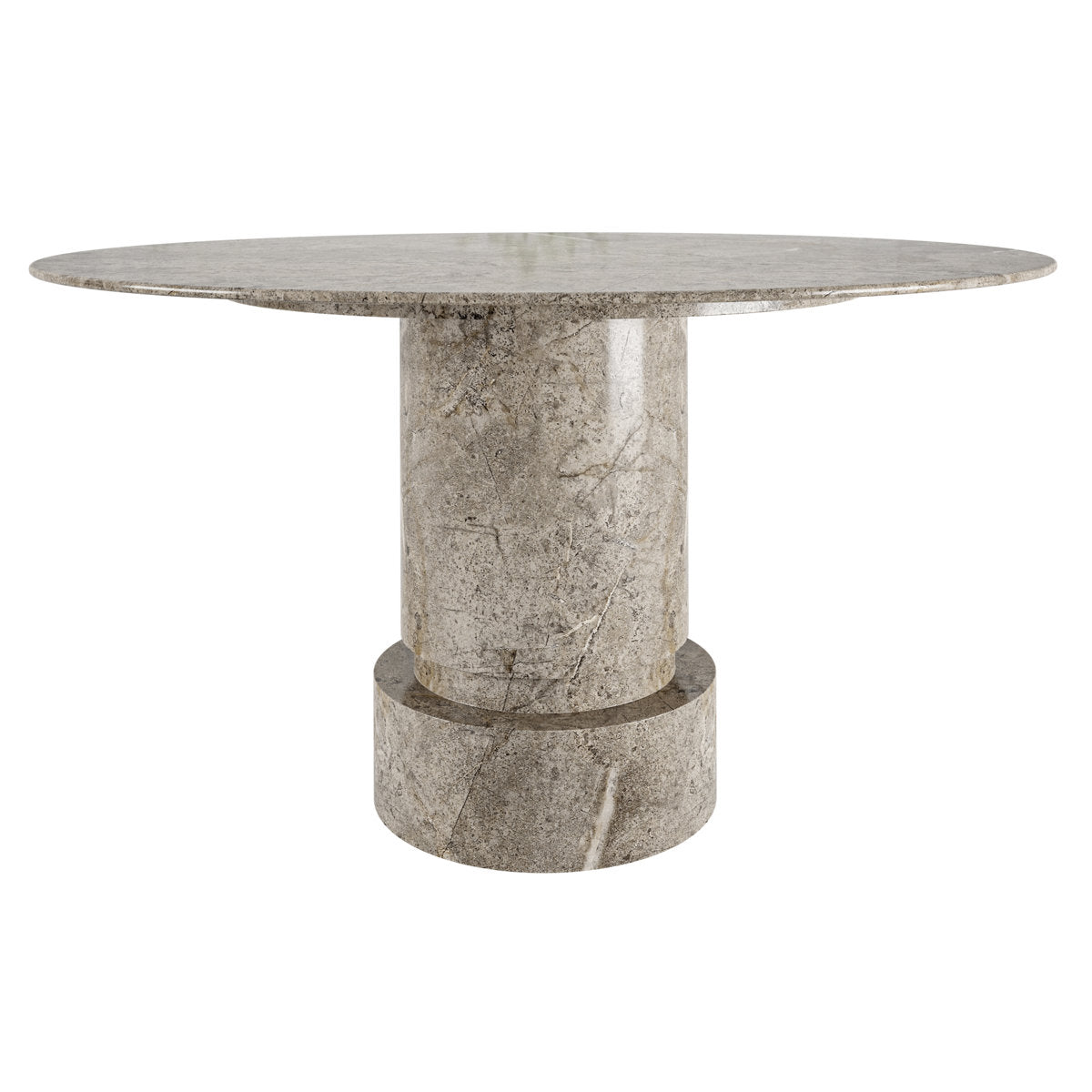 Abramo Round Marble Dining Table