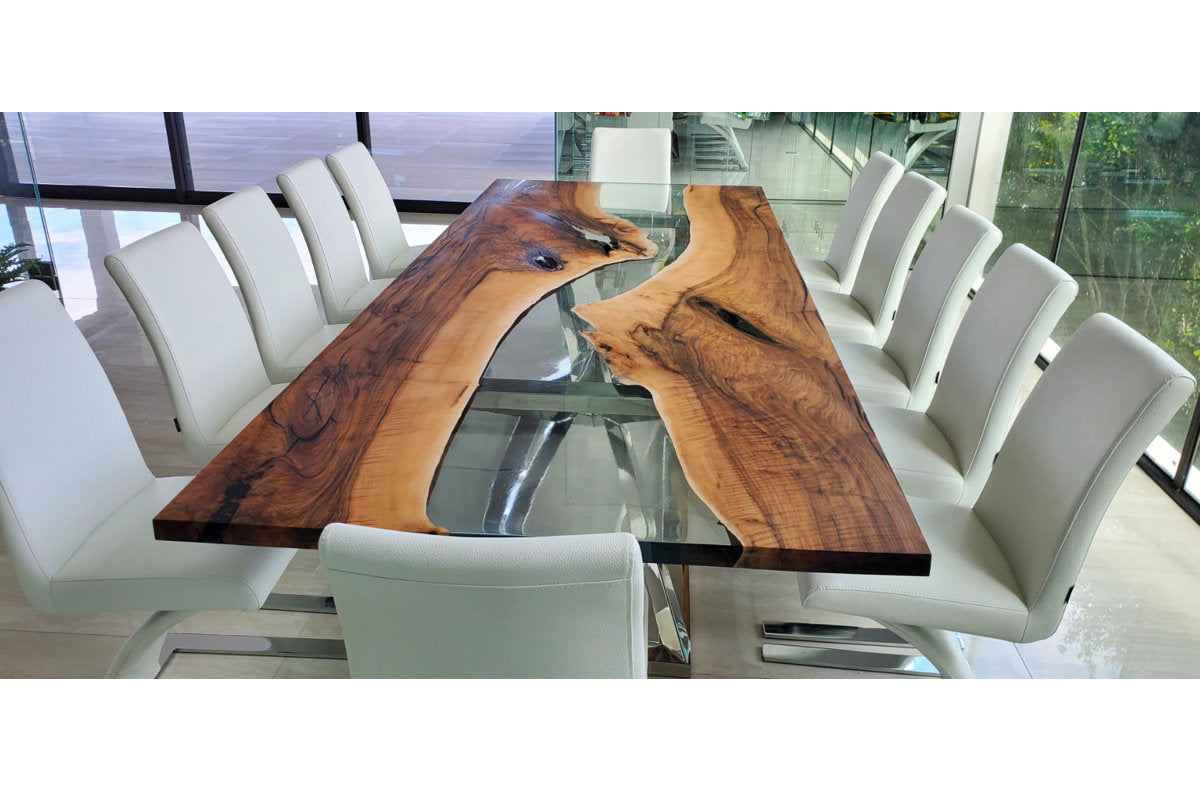 Abruzzo Walnut Wood Dining Table