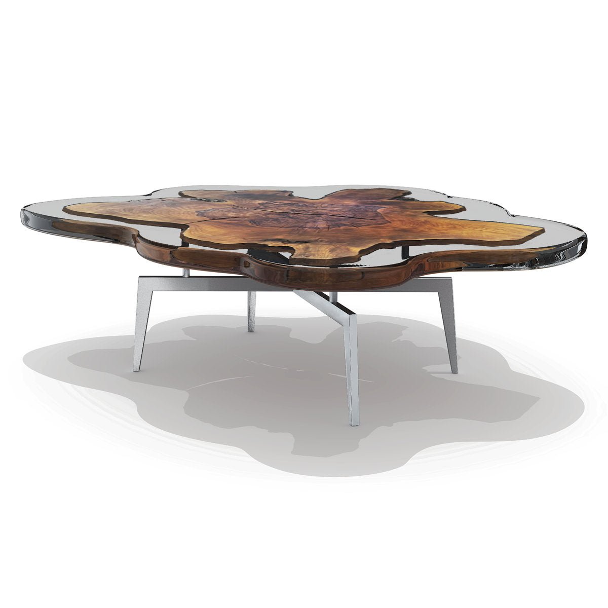 Arditi Collection Akragos Wood 4 Legs Coffee Table