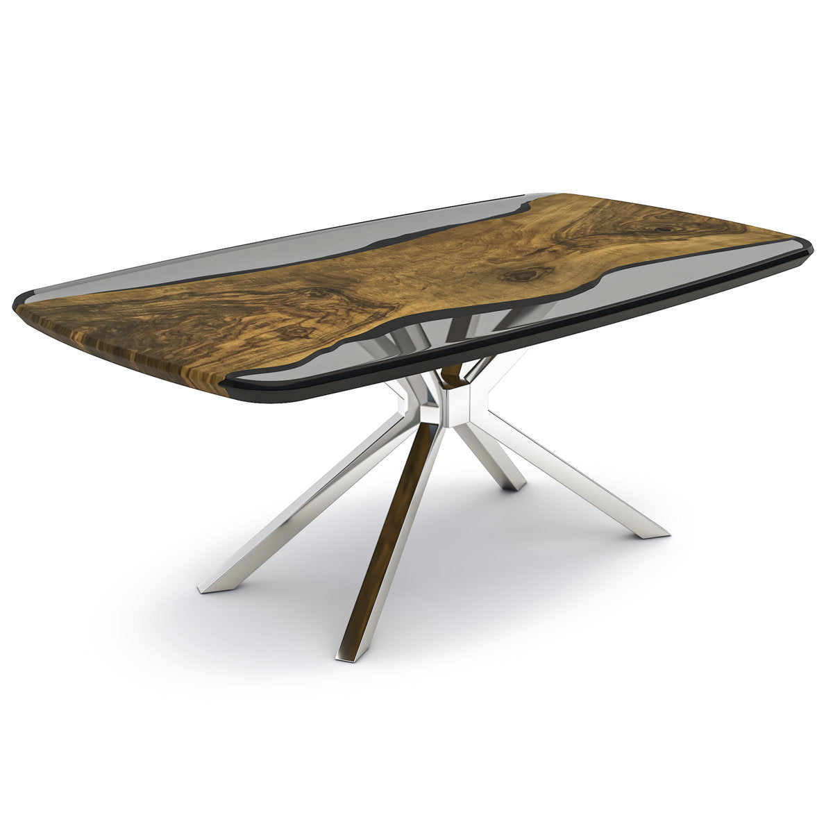 Alcantara Solid Wood Dining Table