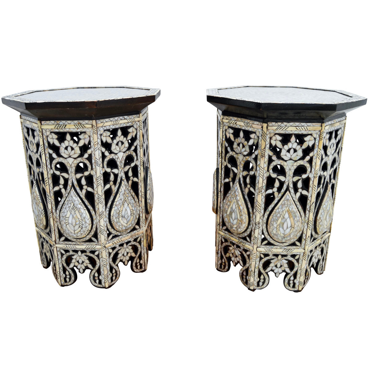 Andalusian Glass End Table (Set of 2)