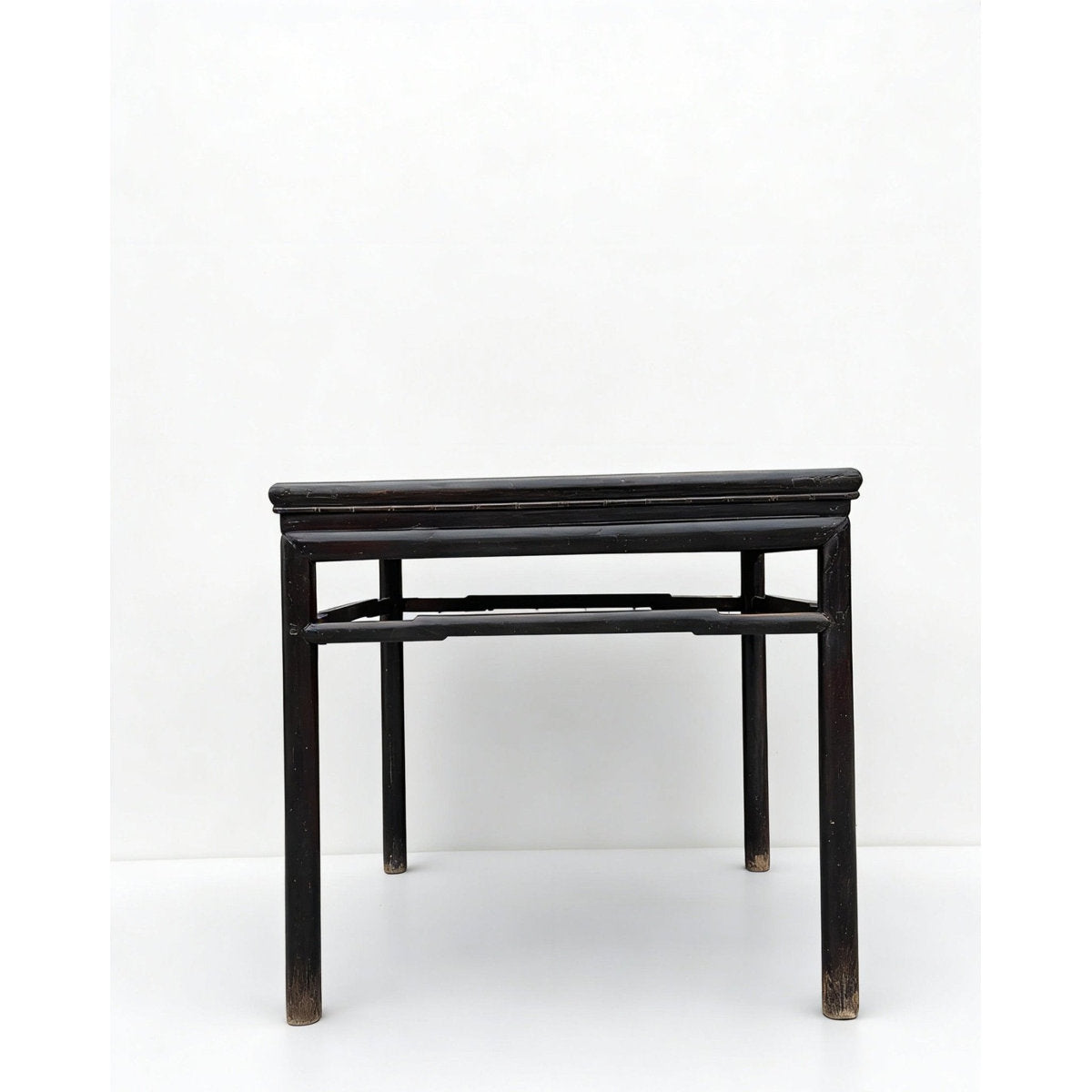 Antique Square Lacquered Tea Table