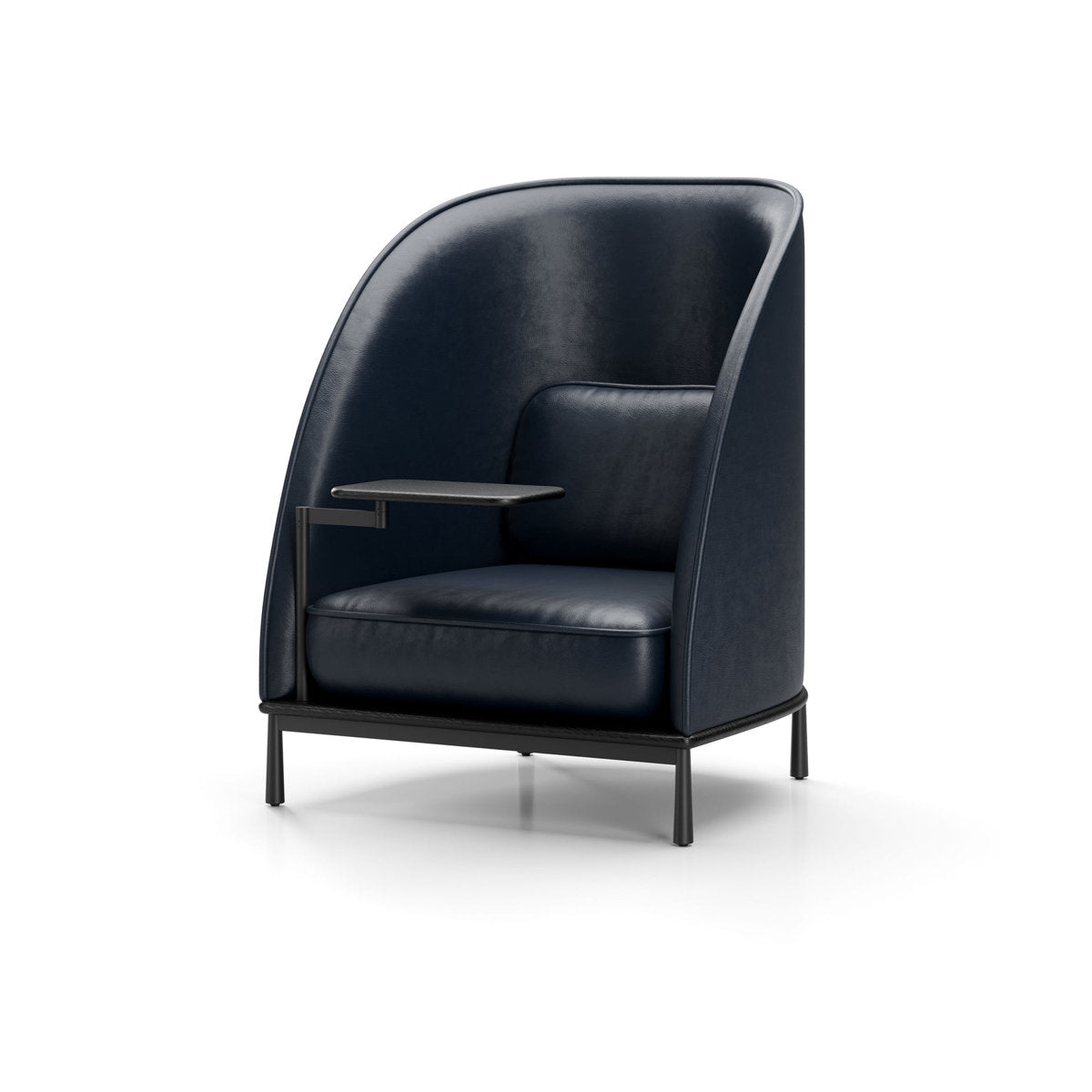 Stellar Works Arc Lounge Chair High Back With Tablet