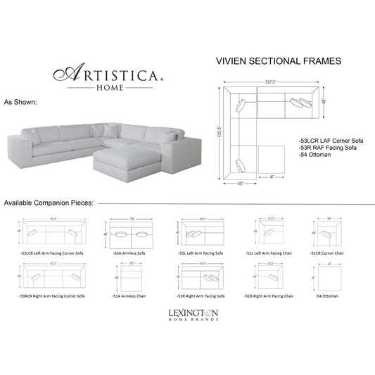 Artistica Home Veronica Sectional
