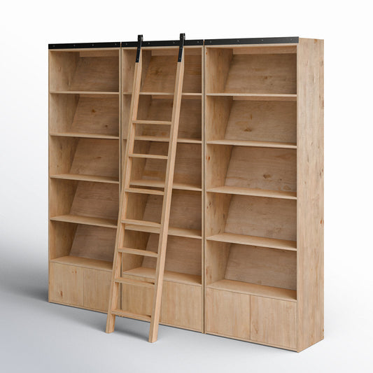Bane Solid Wood Bookcase