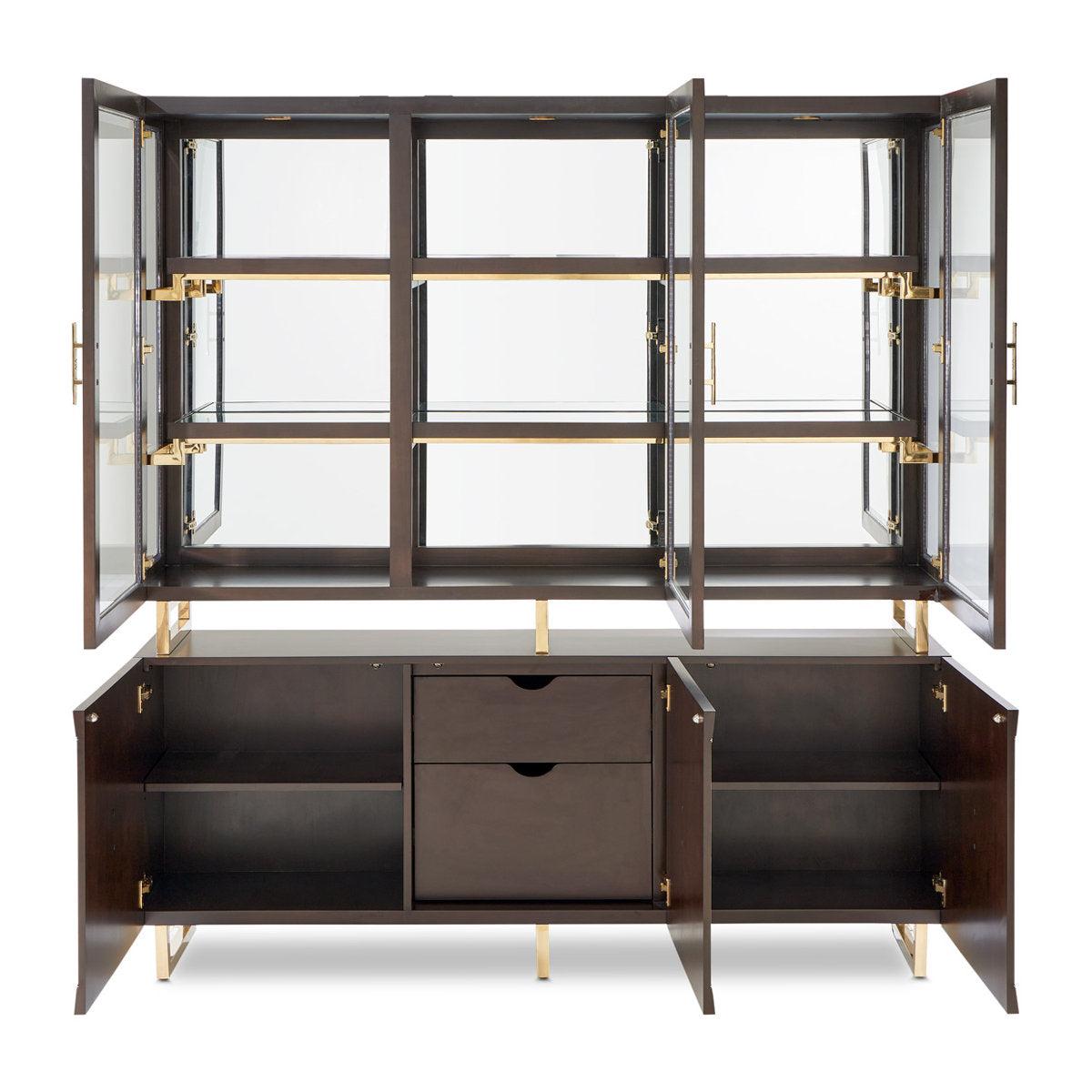 Belmont Place Lighted China Cabinet
