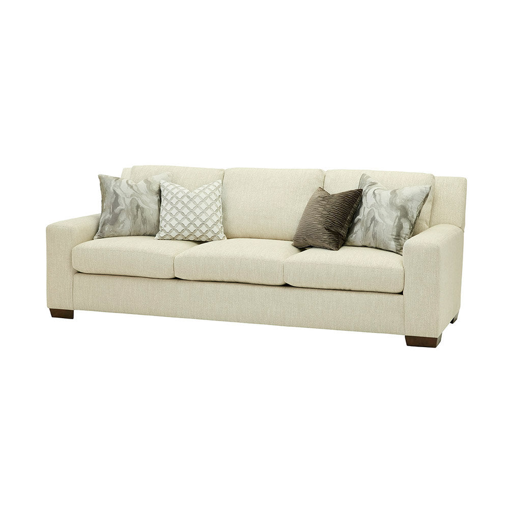 Massoud Furniture Brooklyn 106 Square Arm Sofa