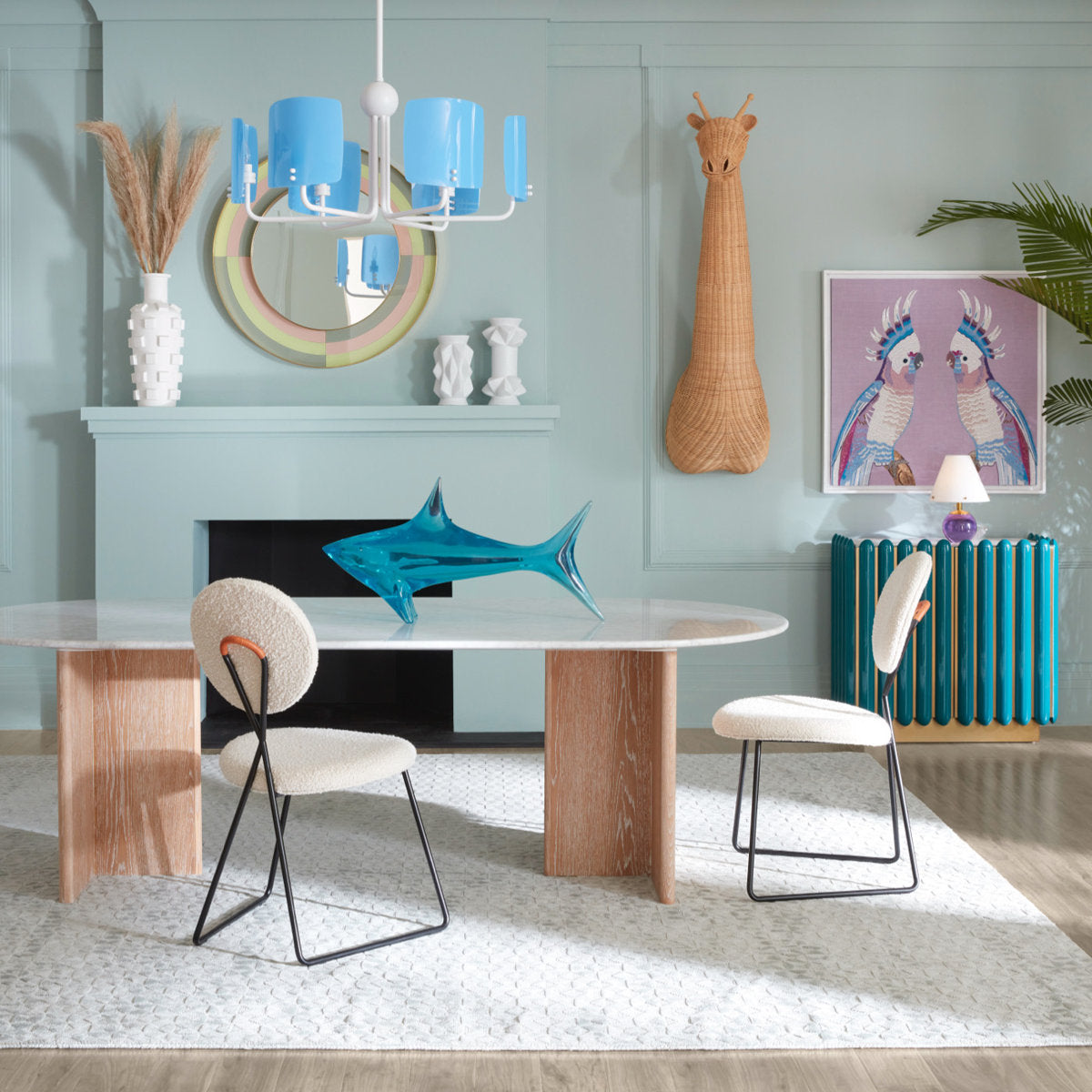Brussels T-Base Dining Table