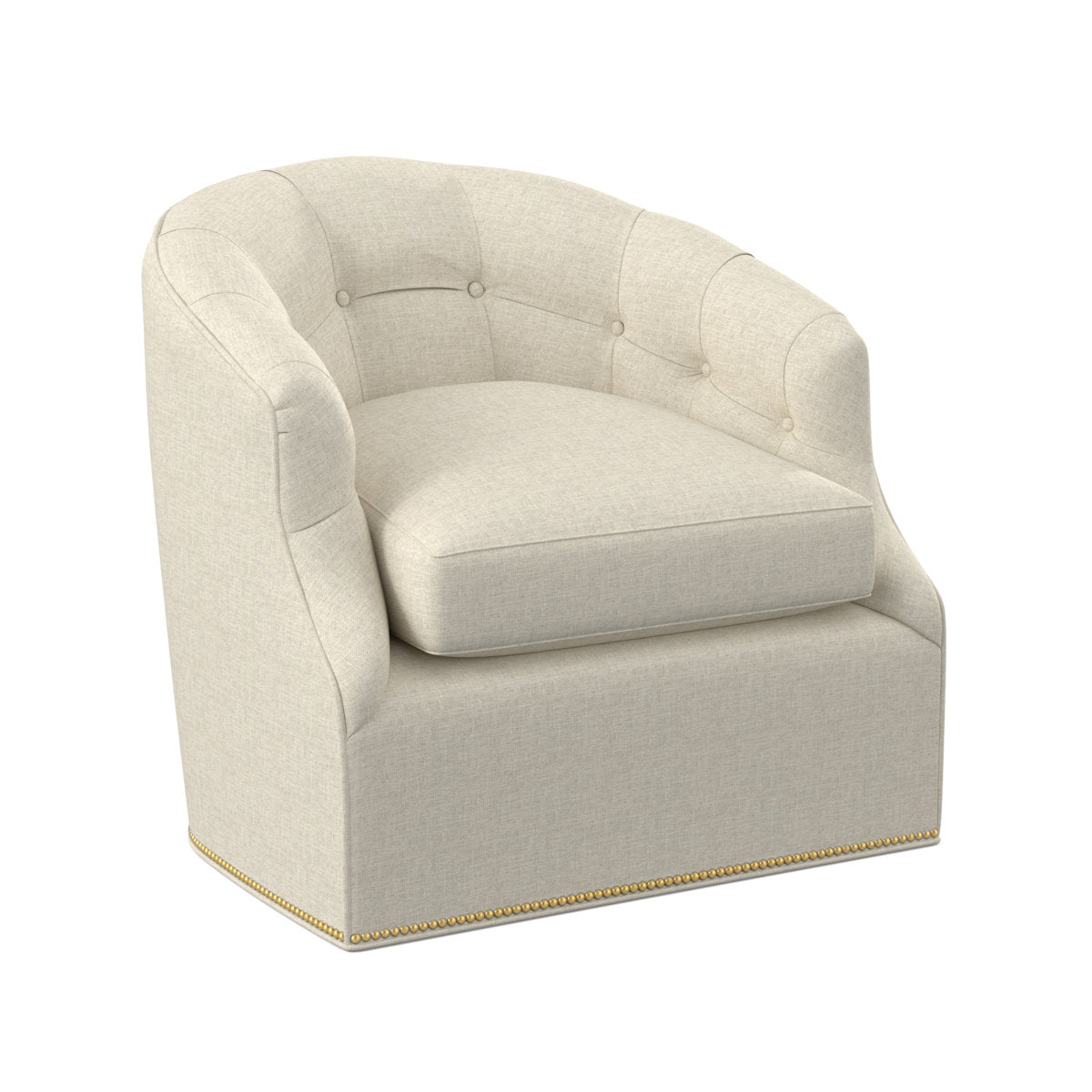 Calvert Swivel Barrel Chair