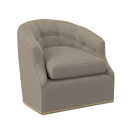 Calvert Swivel Barrel Chair