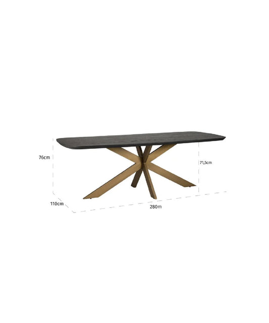 Cambon Oval Solid Oak Dining Table