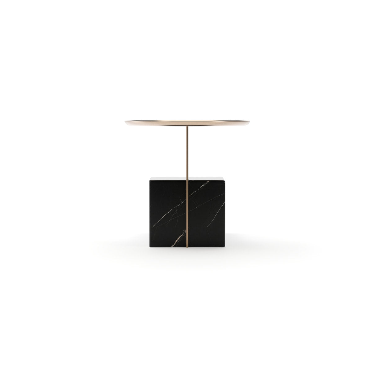 Caracole Overlap Nightstand Base Dark