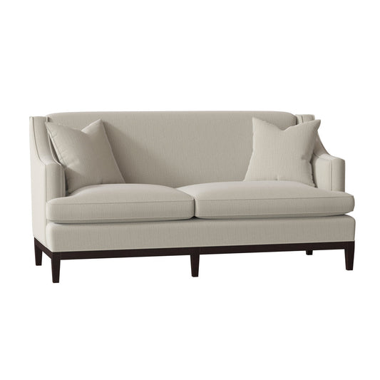 Duralee Cardiff 60 Recessed Arm Loveseat