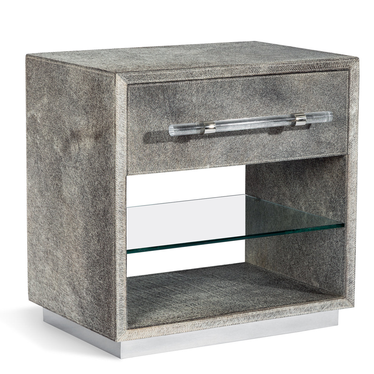 Cassian 1 - Drawer Solid Wood Nightstand