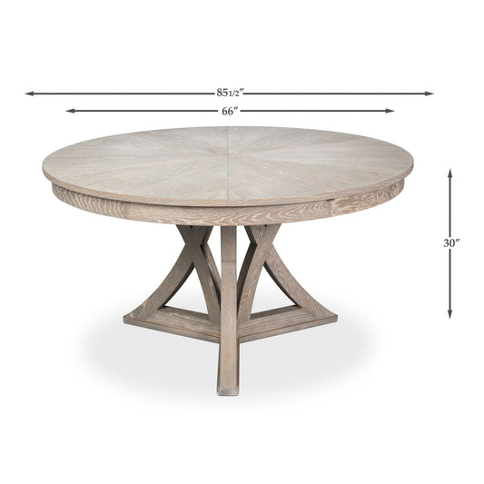 Casual Round Dining Table