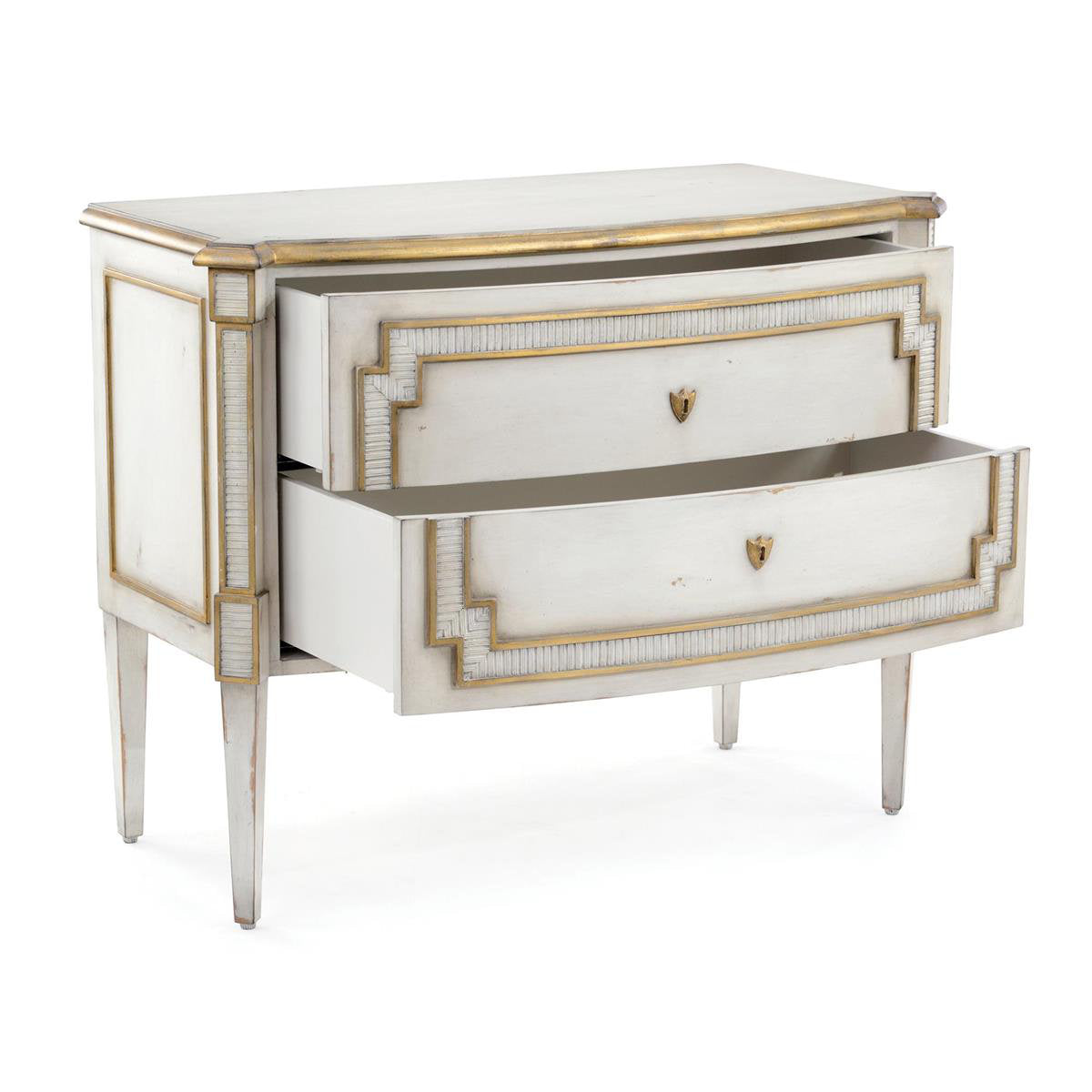 Corsini 2 - Drawer Solid Wood Nightstand