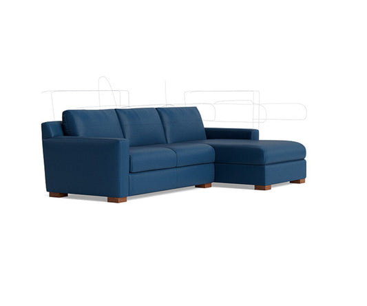 Couch Potato Leather Sectional