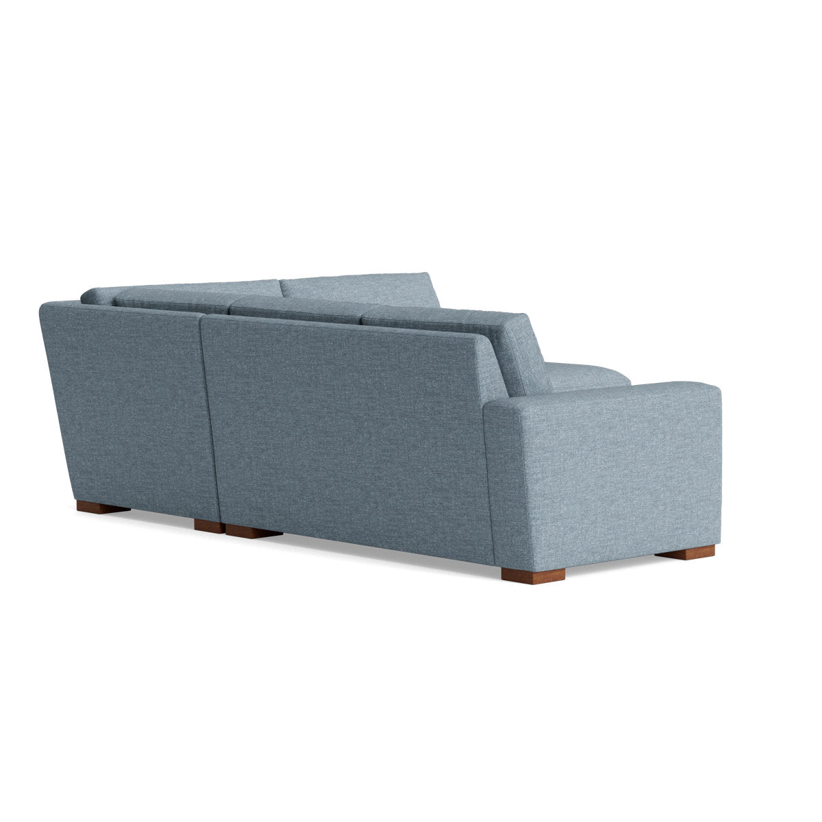 Benchmade Modern Couch Potato Sectional With Bumper 95 X 95