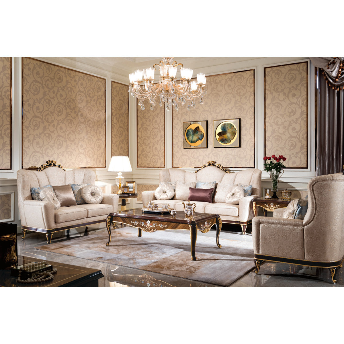 Infinity Furniture Import Craner 3 Seat Sofa