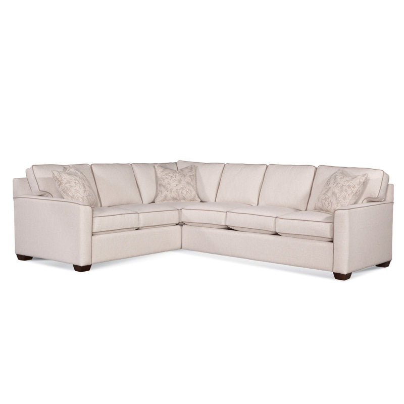 Easton 2 - Piece Sectional with Gel Memory Foam Mattress