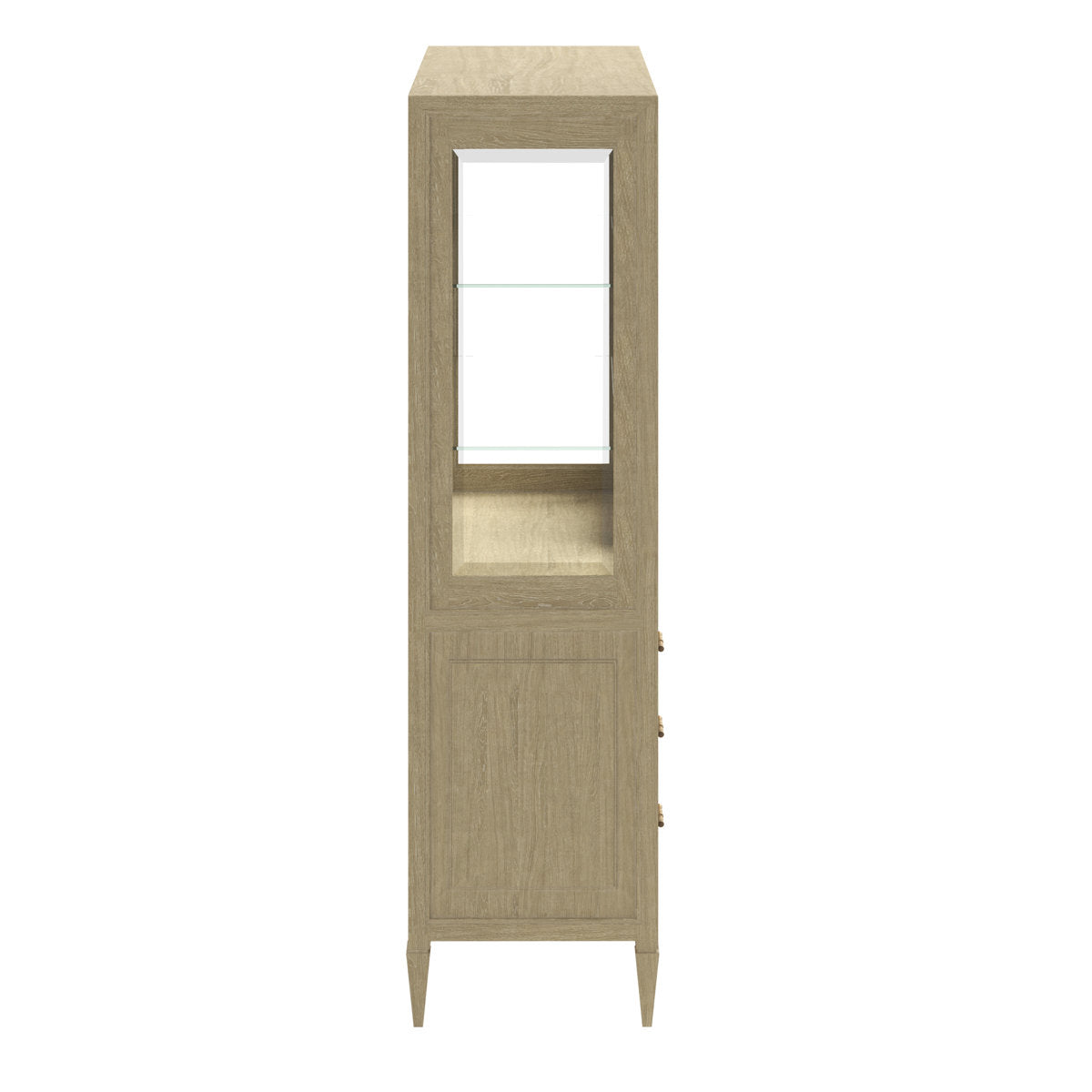 Eave Sundrenched Lighted China Cabinet