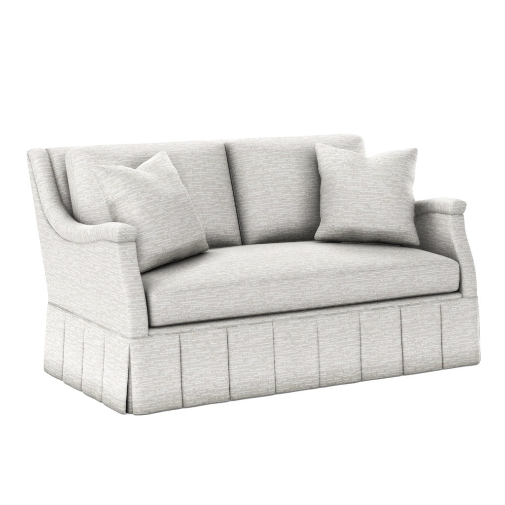 Jessica Charles Ensemble Skirted Loveseat