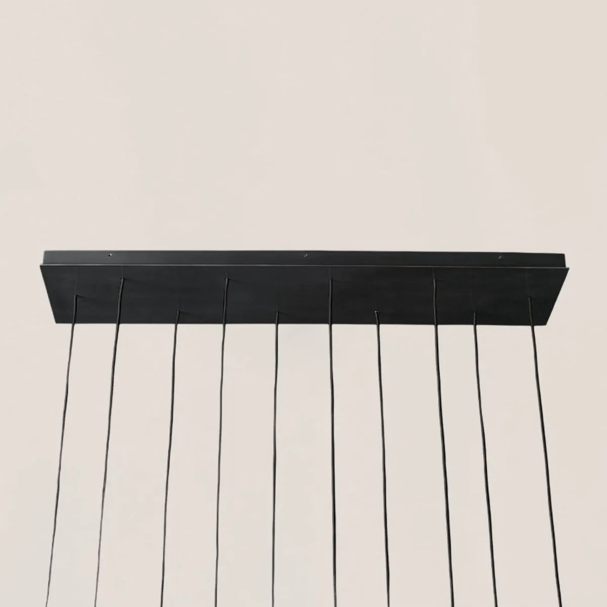 Aquitaine Modern Brass Linear Chandelier