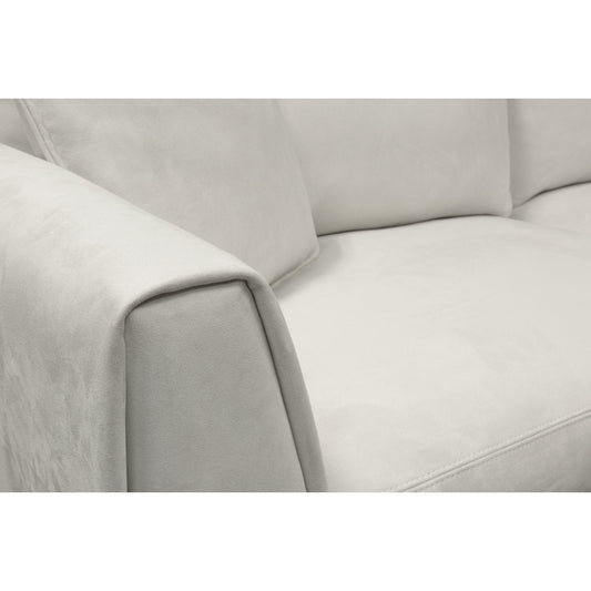 Eleanor Rigby Fairfax 96 Genuine Leather Square Arm Sofa