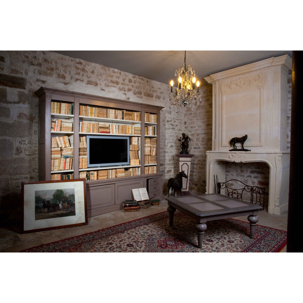 Faubourg Solid Wood Bookcase