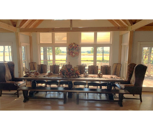 Fontainebleau Solid Wood Dining Table