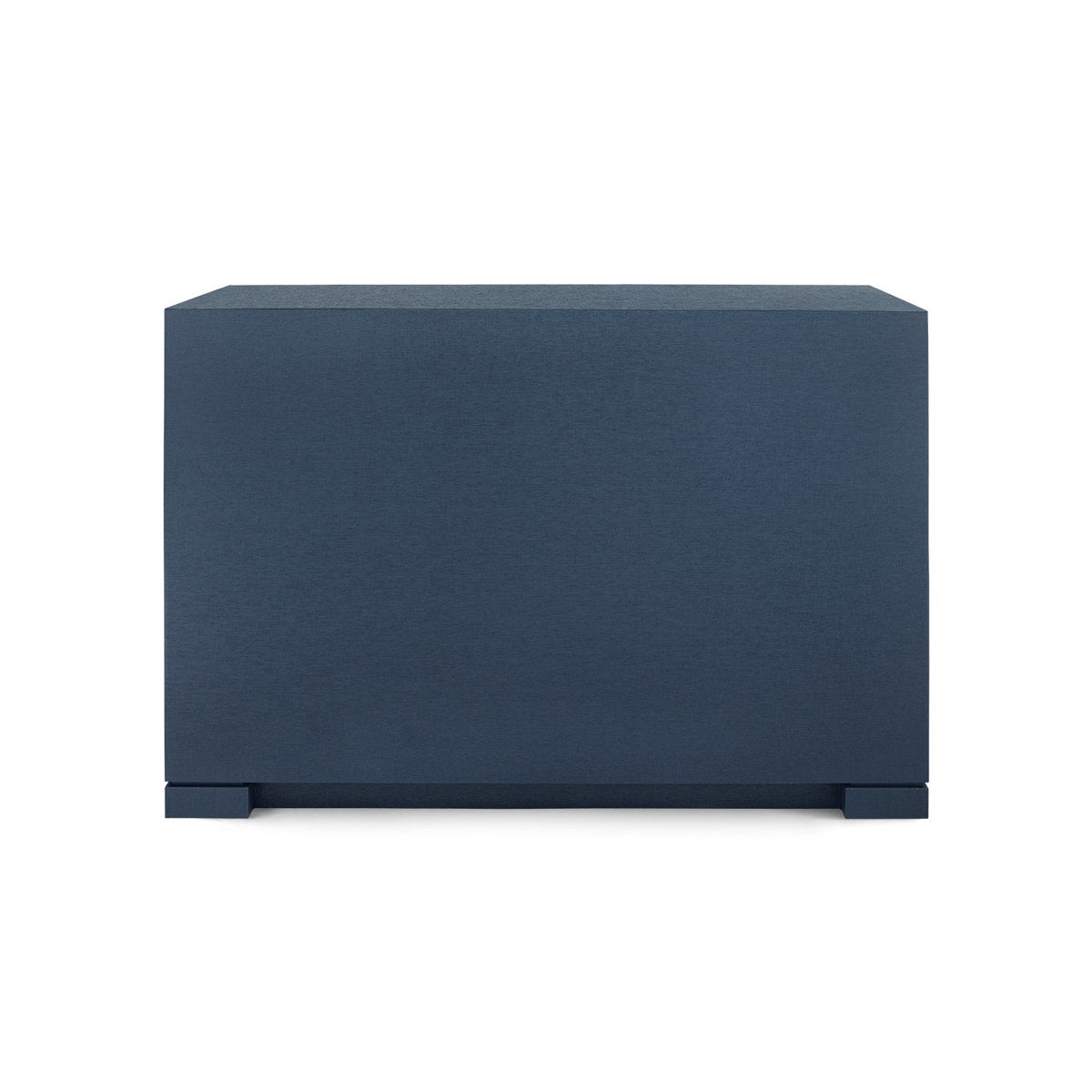 Frances Lacquered Grasscloth 6 Drawer Accent Chest