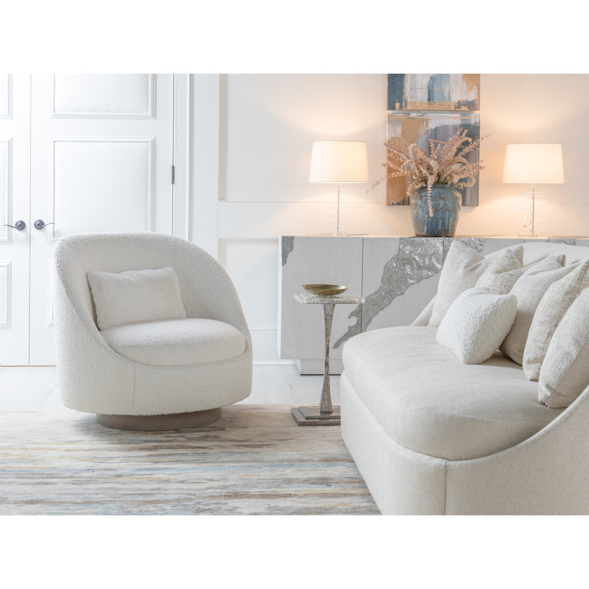 Artistica Home Genevieve Swivel Chair