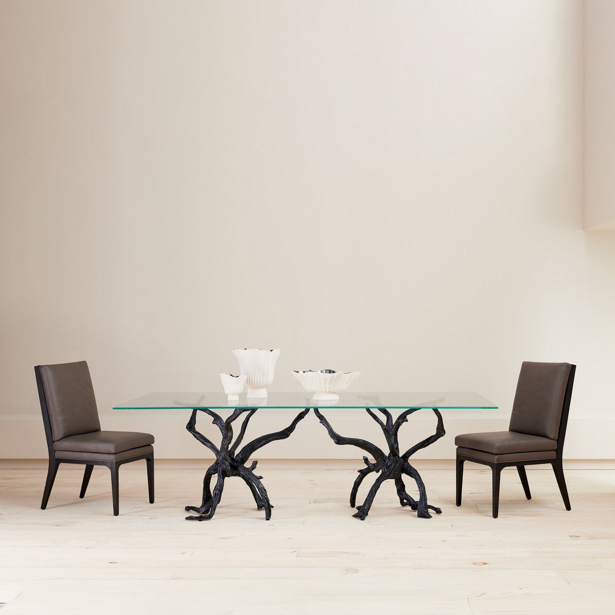 Studio A Home Monterey Rectangle Dining Table Natural Iron