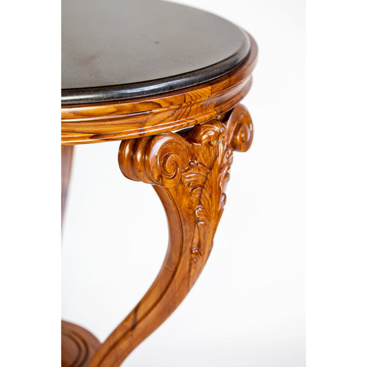 The Silver Teak 3 Legs Coffee Table With Storage