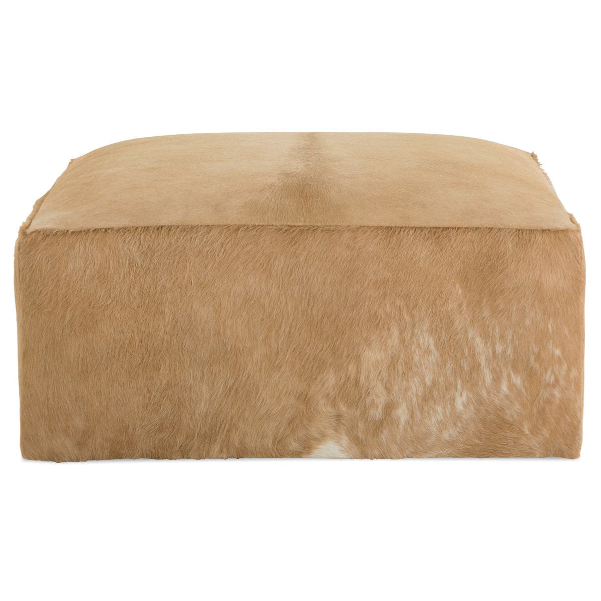 Hair On Hide Miles Ottoman