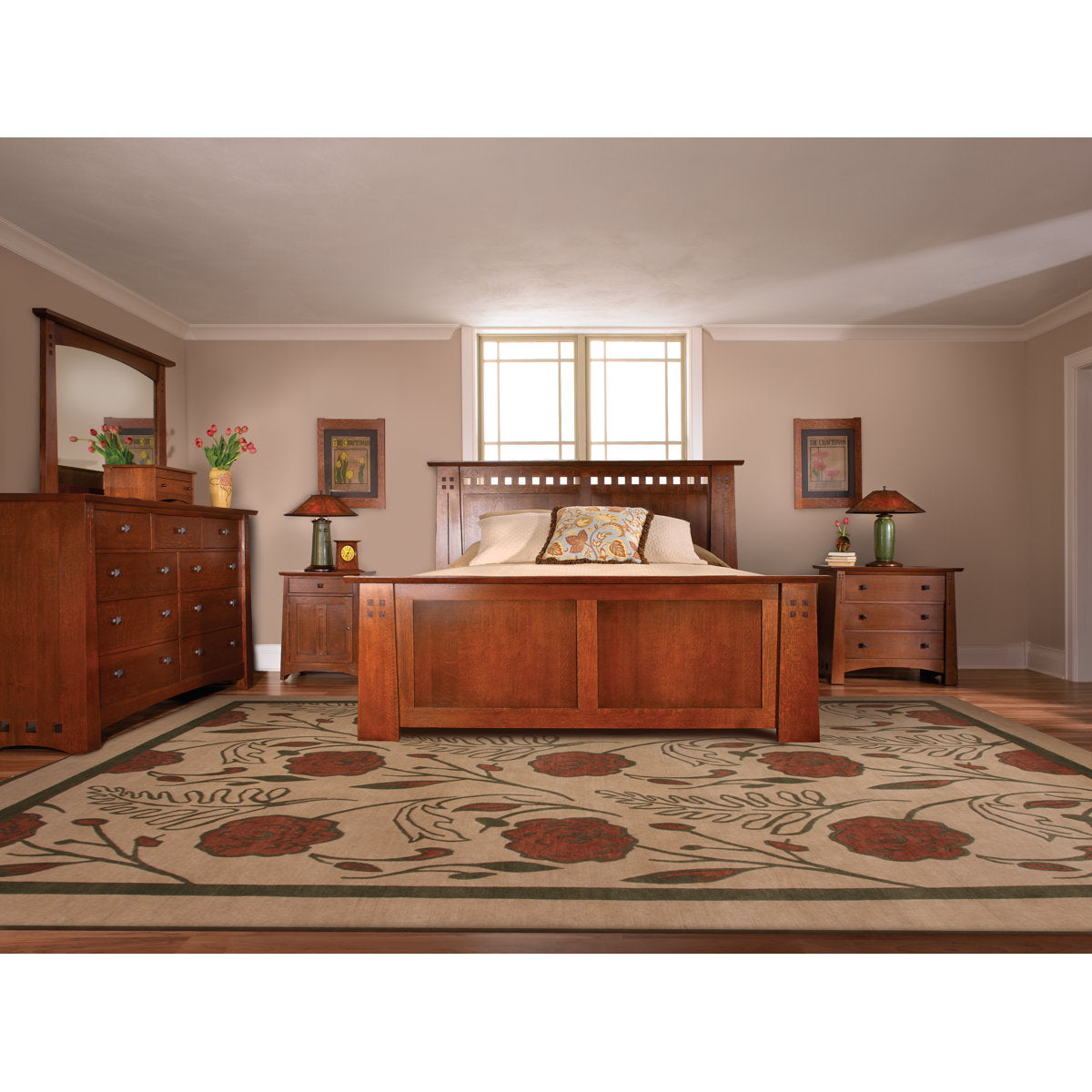 Highlands 9 - Drawer Solid Wood Dresser