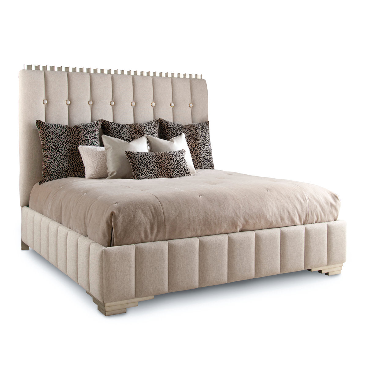 Horizon Upholstered King Bed