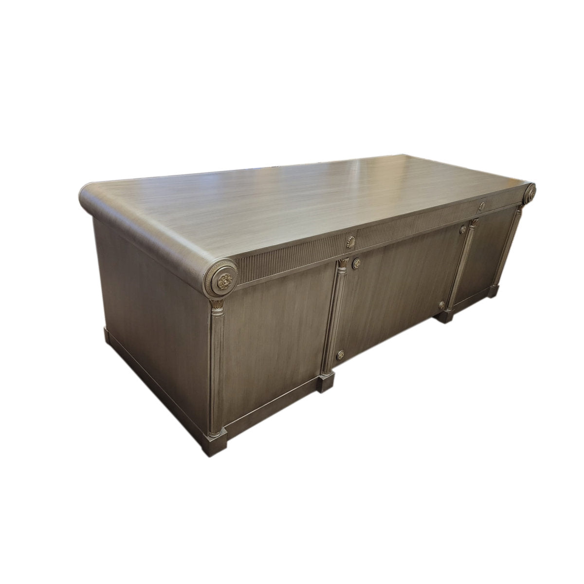 Infinity Solid Wood Executive Desk