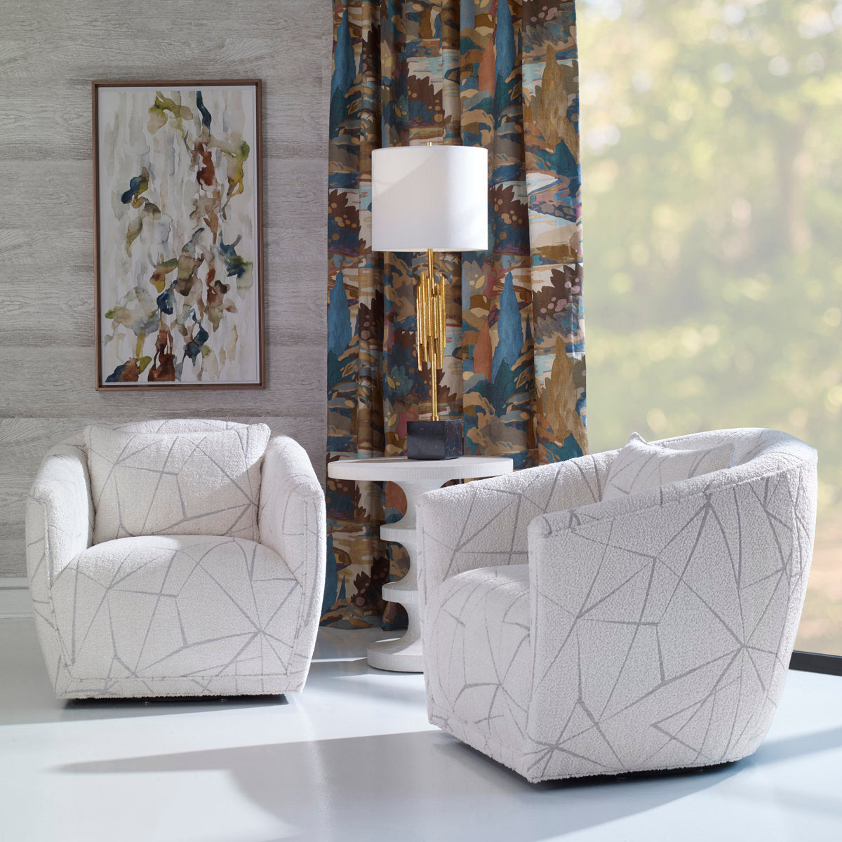 Jasper Swivel Barrel Chair