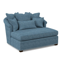 Ambella Josephine Two Rolled Arms Chaise Lounge