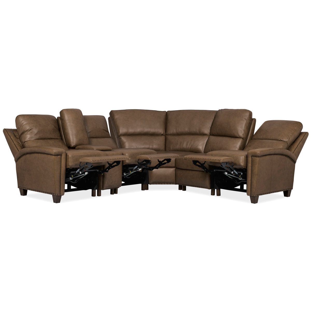 Hooker Furniture Julian Six Piece Reclining Sectional