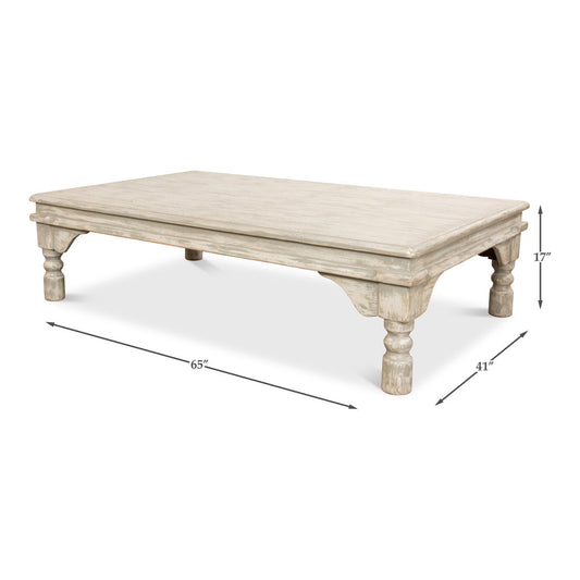 Kaffe Solid Wood Coffee Table