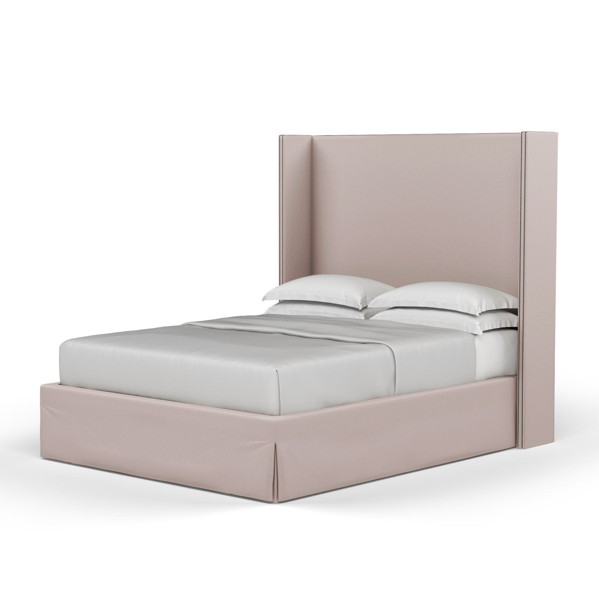 Kaiser Upholstered Wingback Bed