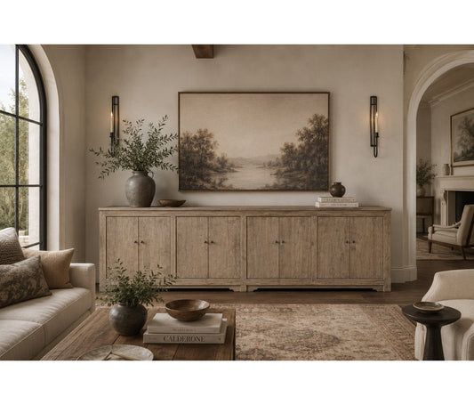 Kareli Solid Wood Sideboard