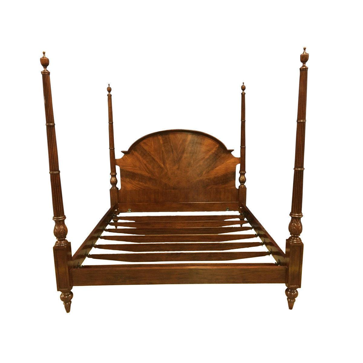 King Mahogany Poster Bed